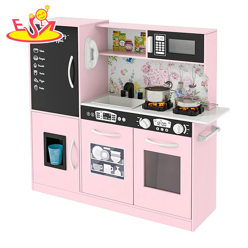Neues Design Macaron niedliches hölzernes Spielküchenspielzeug für Kinder W10C582